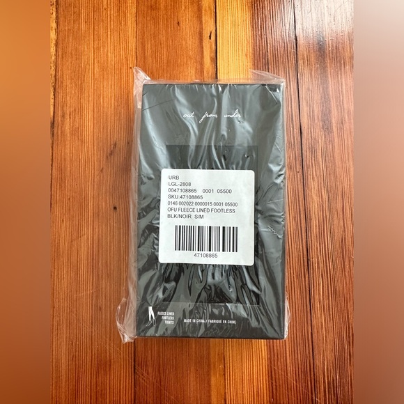 NEW Urban Outfitters Fleece Lined Footless Tights - Picture 4 of 4
